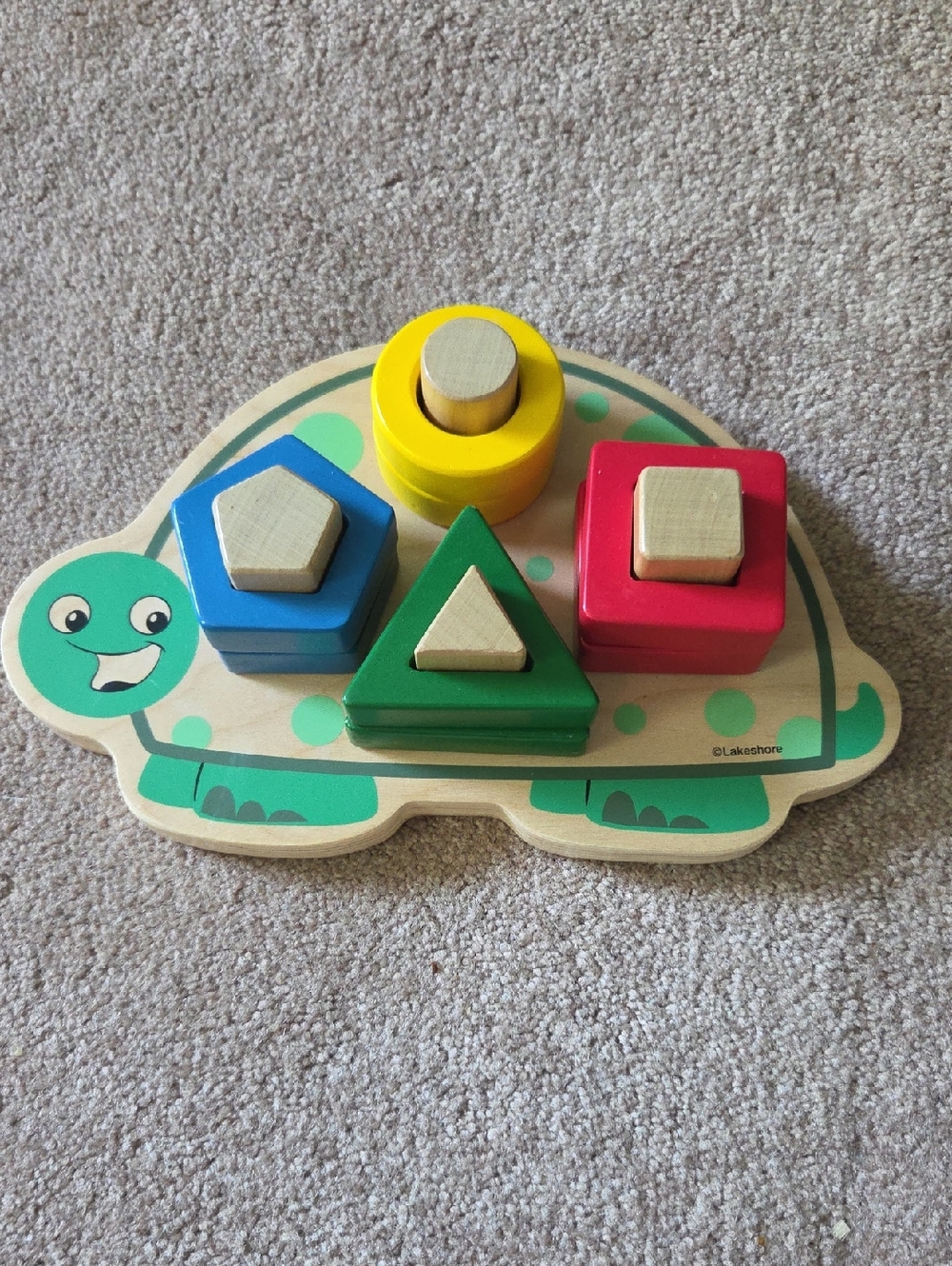 Lakeshore Learning Turtle Shape Sorter Puzzle